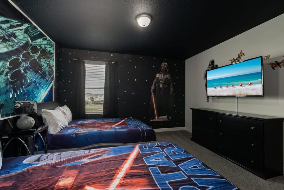 Charming 9Br Villa W Theme & Game Rooms By Disney Kissimmee Extérieur photo