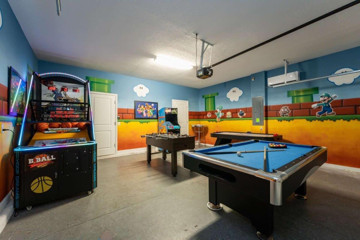 Charming 9Br Villa W Theme & Game Rooms By Disney Kissimmee Extérieur photo