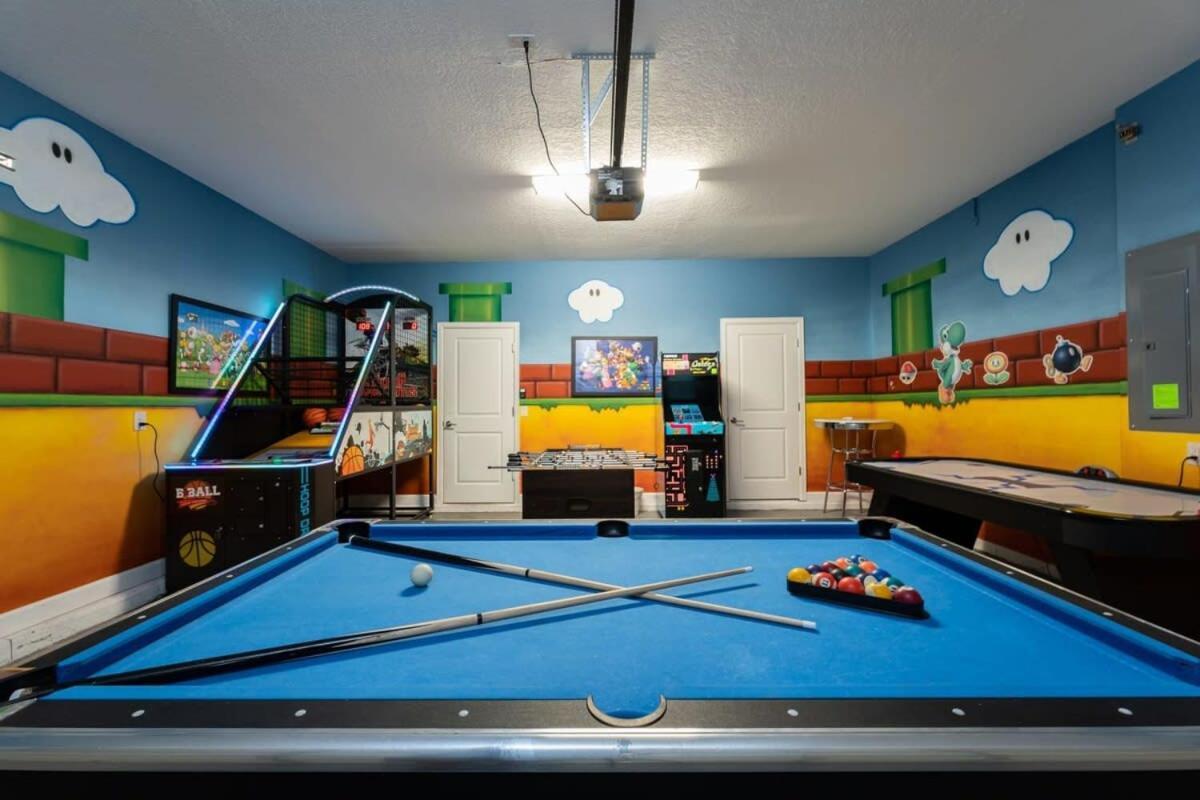 Charming 9Br Villa W Theme & Game Rooms By Disney Kissimmee Extérieur photo
