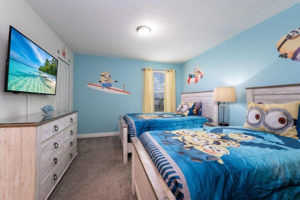 Charming 9Br Villa W Theme & Game Rooms By Disney Kissimmee Extérieur photo