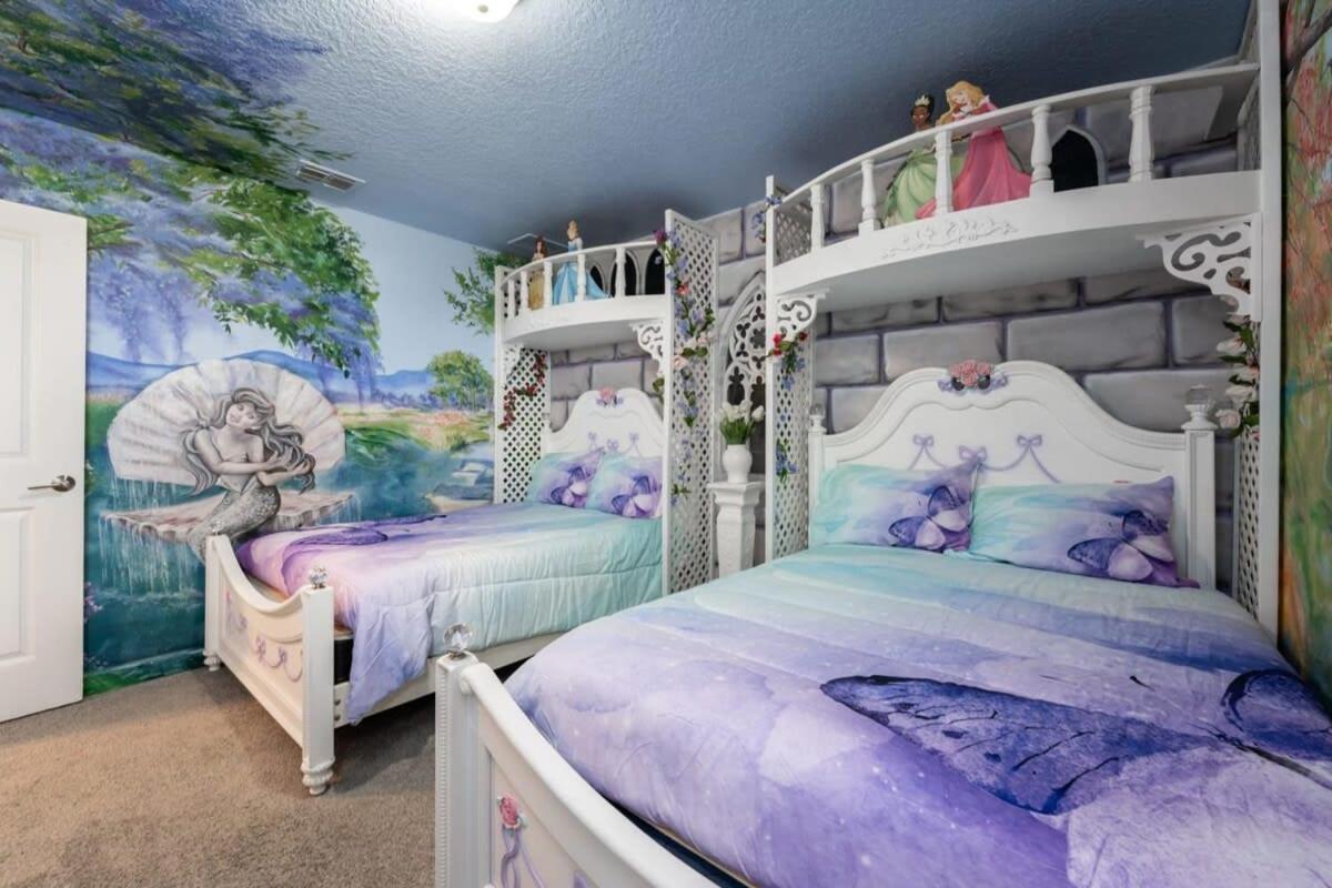 Charming 9Br Villa W Theme & Game Rooms By Disney Kissimmee Extérieur photo